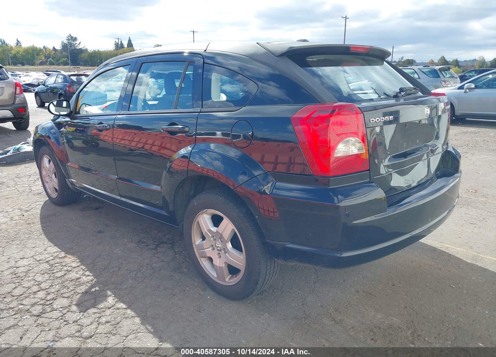 2009 DODGE CALIBER SXT VIN: 1B3HB48A89D136630