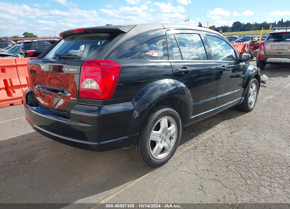 2009 DODGE CALIBER SXT VIN: 1B3HB48A89D136630