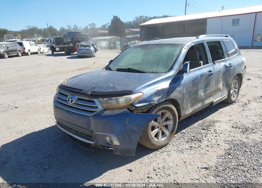 2012 TOYOTA HIGHLANDER SE VIN: 5TDBK3EHXCS098958