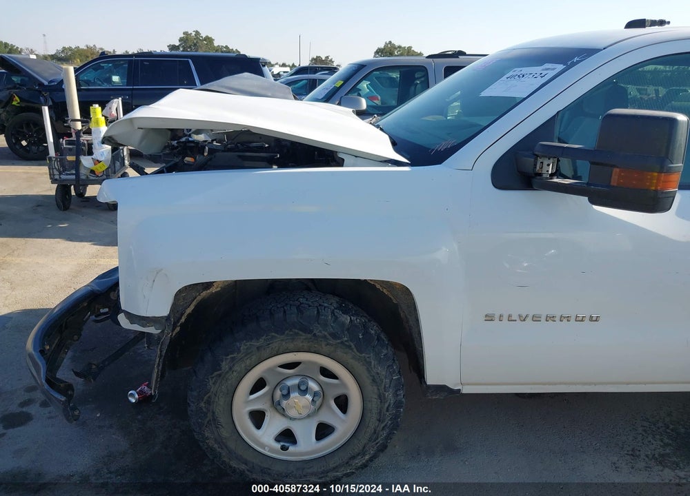 2018 CHEVROLET SILVERADO 1500 WT VIN: 3GCUKNEC0JG484390