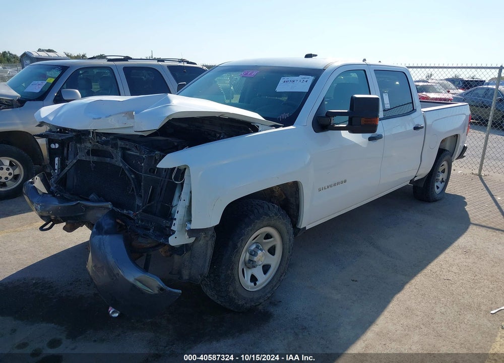 2018 CHEVROLET SILVERADO 1500 WT VIN: 3GCUKNEC0JG484390