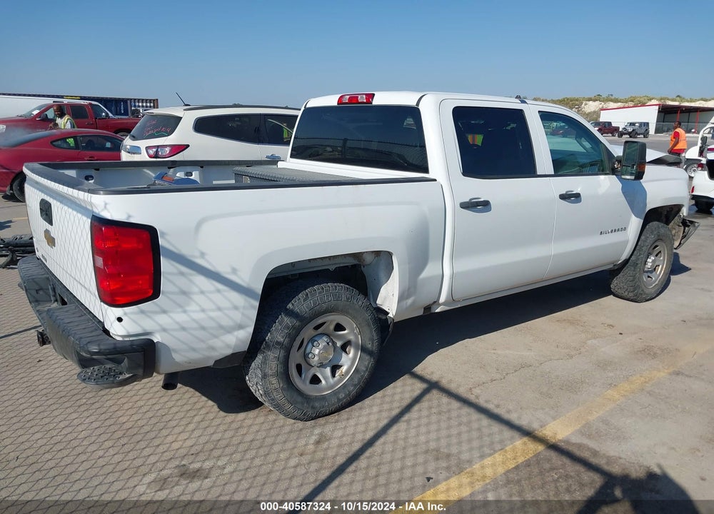 2018 CHEVROLET SILVERADO 1500 WT VIN: 3GCUKNEC0JG484390