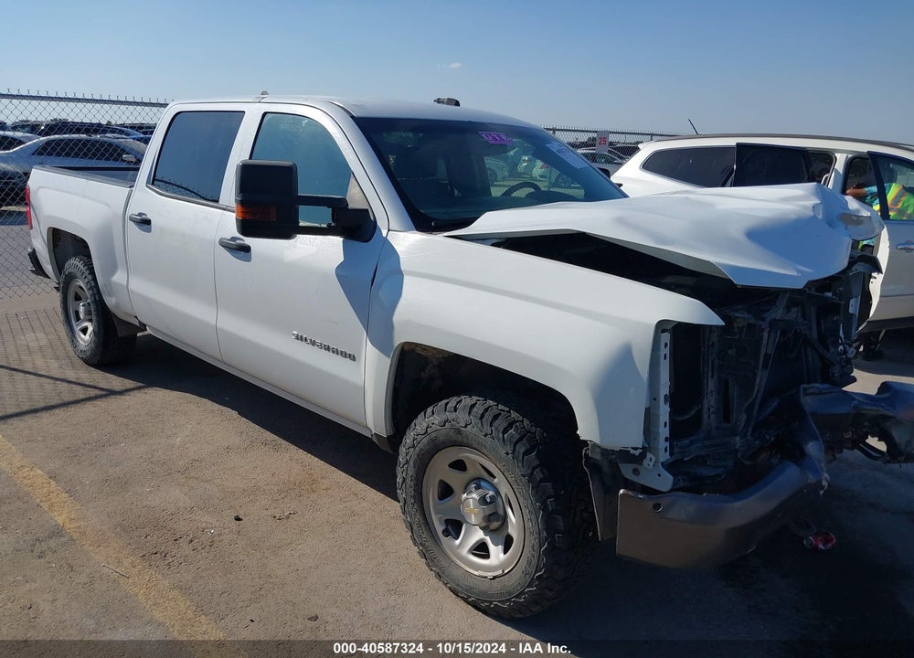 2018 CHEVROLET SILVERADO 1500 WT VIN: 3GCUKNEC0JG484390
