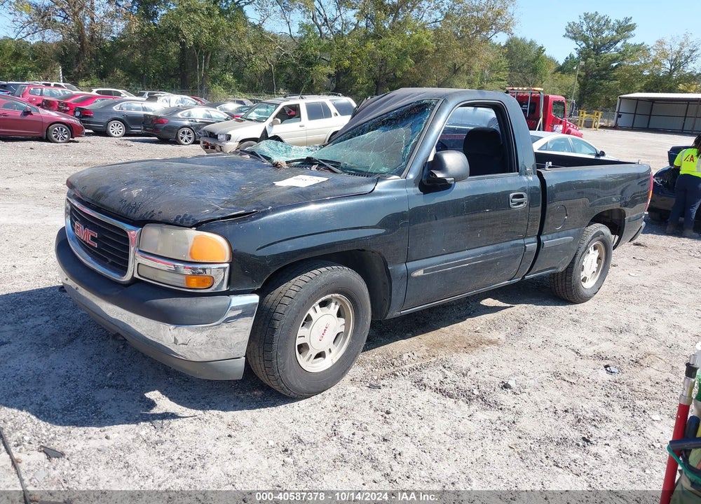 2002 GMC SIERRA 1500 SL VIN: 1GTEC14W32Z199058