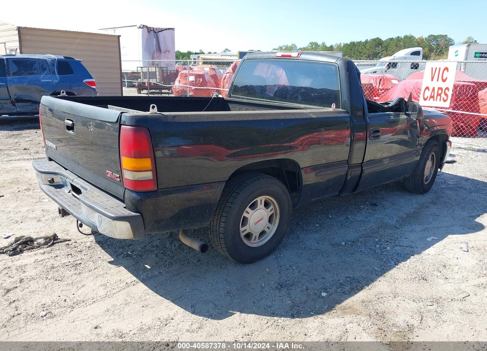 2002 GMC SIERRA 1500 SL VIN: 1GTEC14W32Z199058