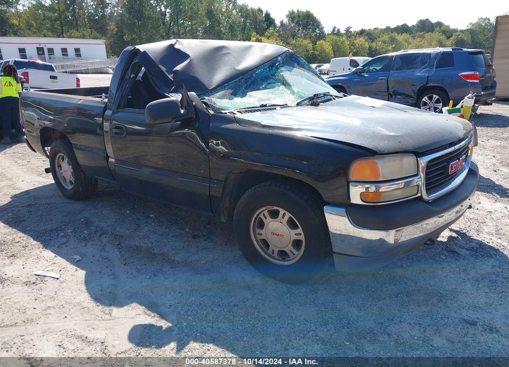 2002 GMC SIERRA 1500 SL VIN: 1GTEC14W32Z199058