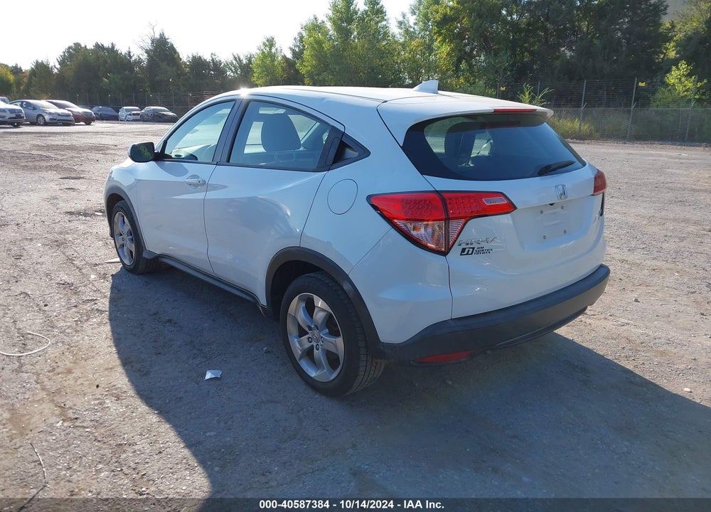 2016 HONDA HR-V LX VIN: 3CZRU6H34GM749754