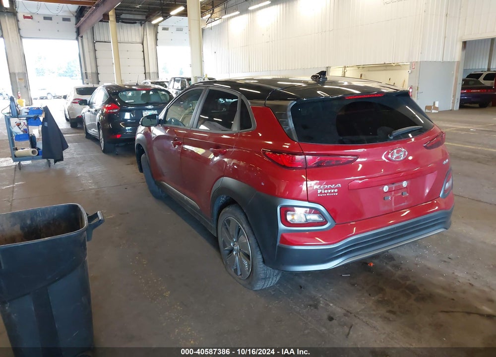2021 HYUNDAI KONA ELECTRIC SEL VIN: KM8K23AG3MU133863