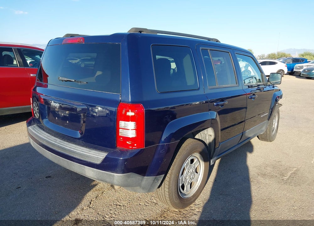 2013 JEEP PATRIOT SPORT VIN: 1C4NJPBA1DD187605
