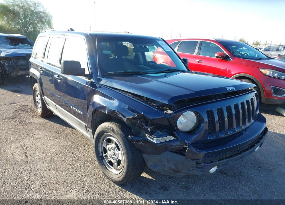 2013 JEEP PATRIOT SPORT VIN: 1C4NJPBA1DD187605