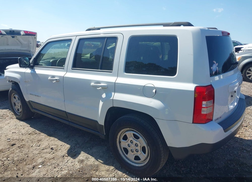2015 JEEP PATRIOT SPORT VIN: 1C4NJPBB8FD122214