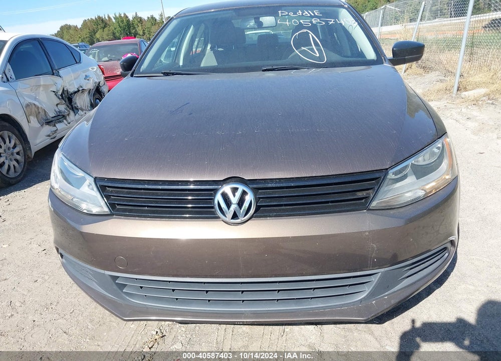2013 VOLKSWAGEN JETTA 2.0L S VIN: 3VW2K7AJ4DM402199