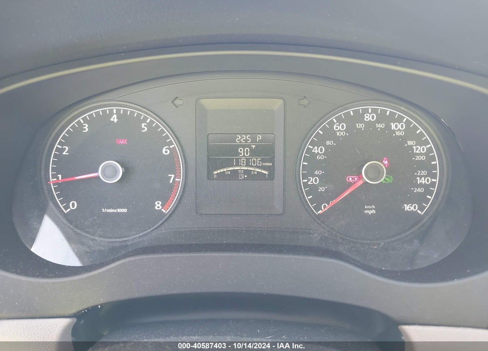 2013 VOLKSWAGEN JETTA 2.0L S VIN: 3VW2K7AJ4DM402199