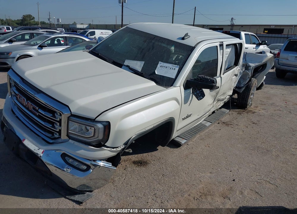 2018 GMC SIERRA 1500 SLT VIN: 3GTP1NEC2JG506051
