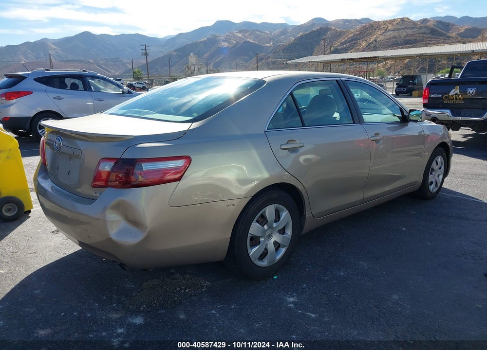 2007 TOYOTA CAMRY LE VIN: 4T1BE46K47U175280