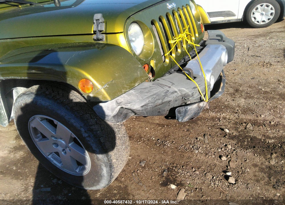 2008 JEEP WRANGLER SAHARA VIN: 1J4FA54198L525313