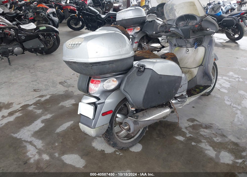 2006 APRILIA SCARABEO 500 VIN: ZD4RTC0186S000192