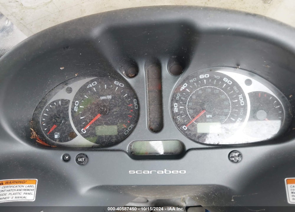2006 APRILIA SCARABEO 500 VIN: ZD4RTC0186S000192