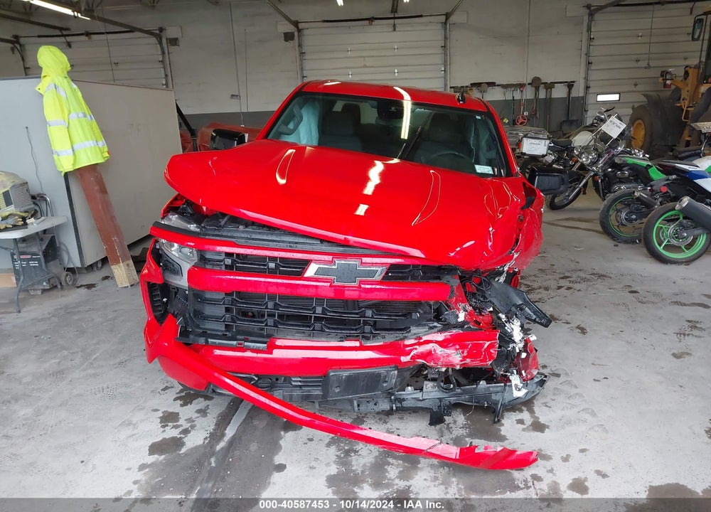 2022 CHEVROLET SILVERADO 1500 4WD SHORT BED RST VIN: 1GCUDEED5NZ624779