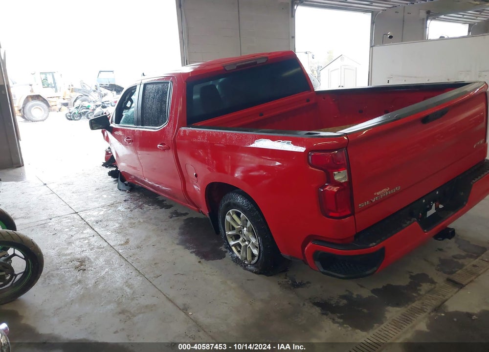 2022 CHEVROLET SILVERADO 1500 4WD SHORT BED RST VIN: 1GCUDEED5NZ624779