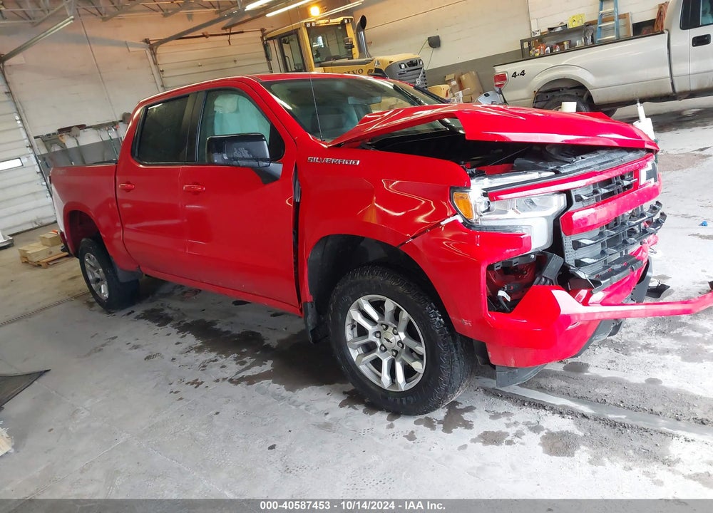 2022 CHEVROLET SILVERADO 1500 4WD SHORT BED RST VIN: 1GCUDEED5NZ624779