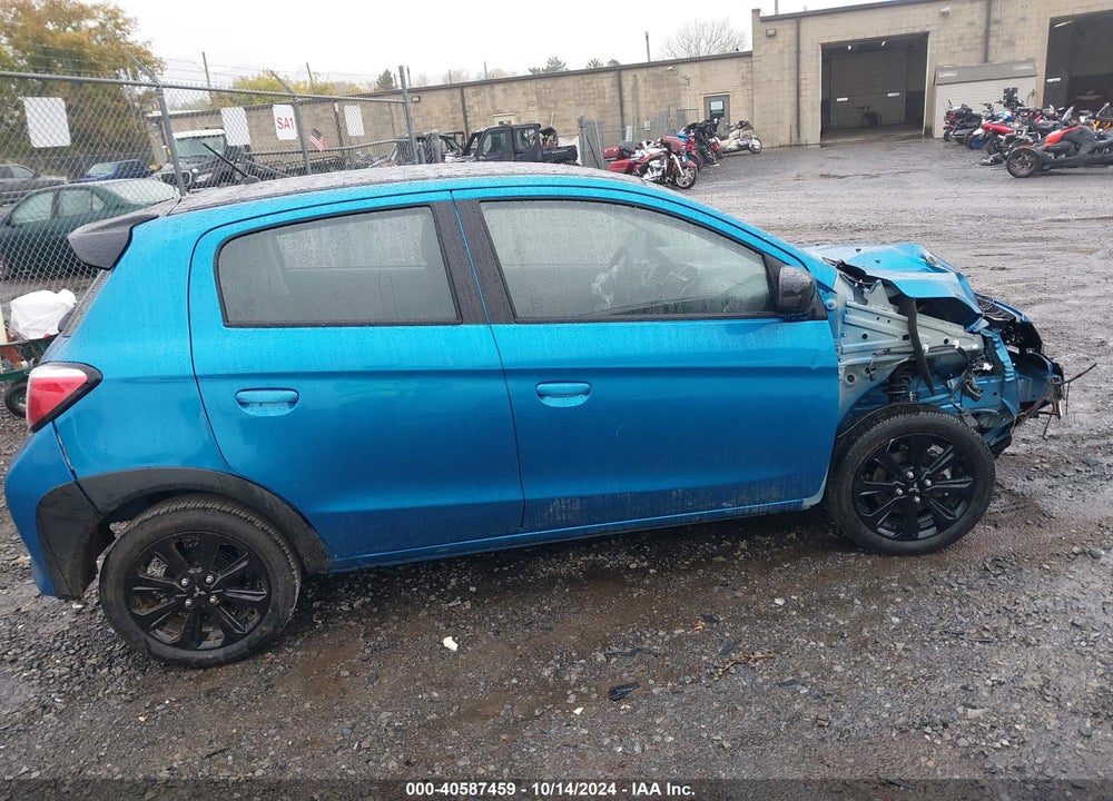 2024 MITSUBISHI MIRAGE BLACK EDITION/RALLIART/SE VIN: ML32AWHJ3RH022453