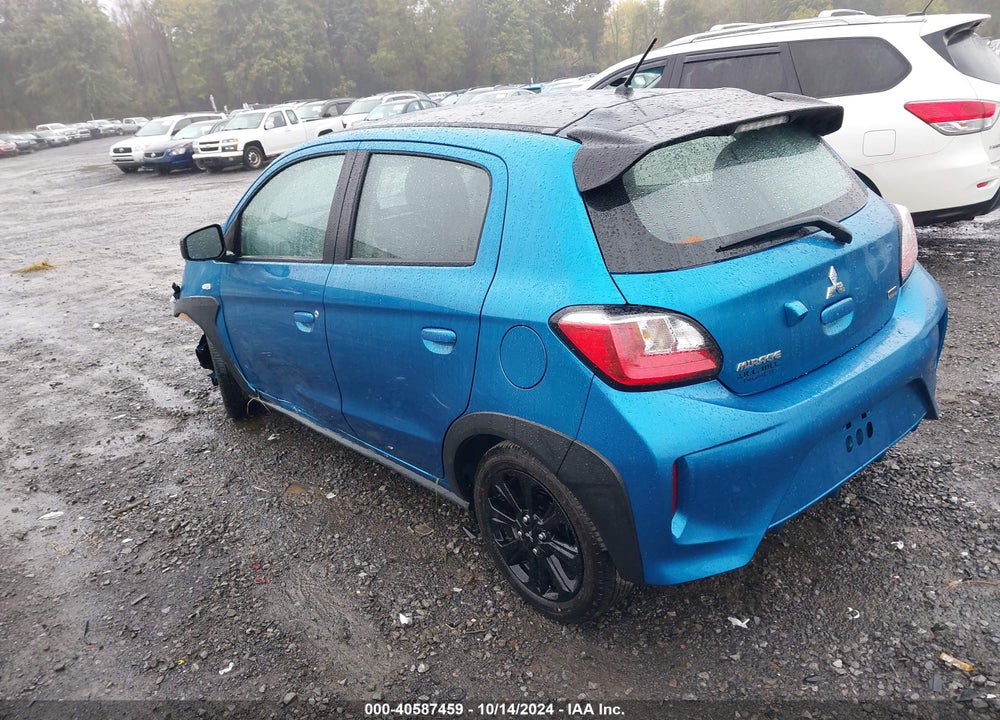 2024 MITSUBISHI MIRAGE BLACK EDITION/RALLIART/SE VIN: ML32AWHJ3RH022453