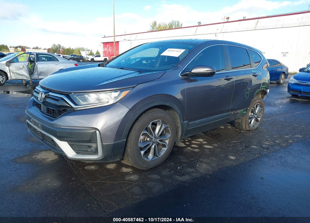 2021 HONDA CR-V 2WD EX VIN: 2HKRW1H57MH427972