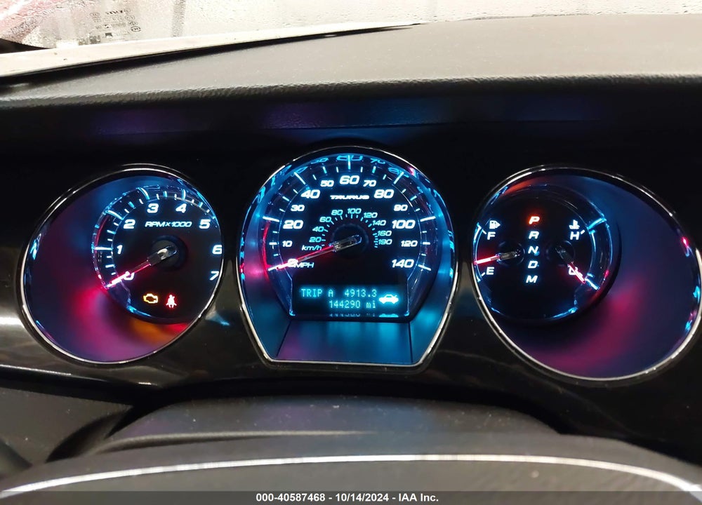 2010 FORD TAURUS LIMITED VIN: 1FAHP2FW8AG116826