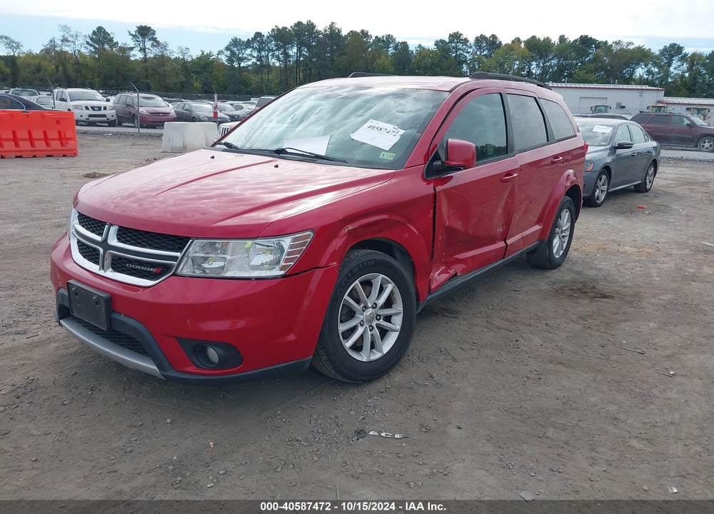 2016 DODGE JOURNEY SXT VIN: 3C4PDDBG3GT160004