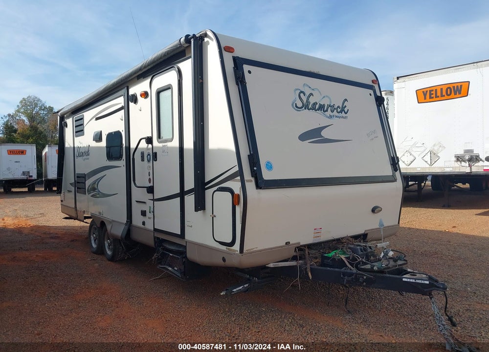 2016 FOREST RIVER FLAGSTAFF SHAMROCK 2 VIN: 4X4TFLY20GZ140374