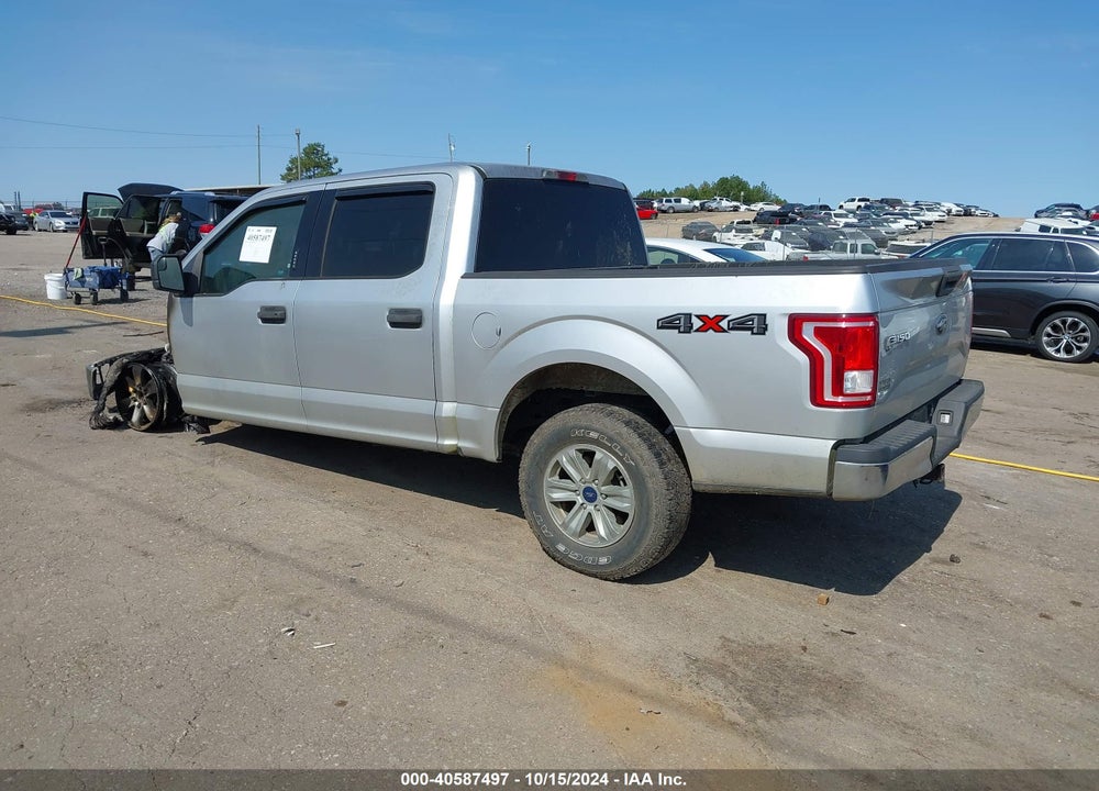 2017 FORD F-150 XLT VIN: 1FTEW1EF6HFB34866