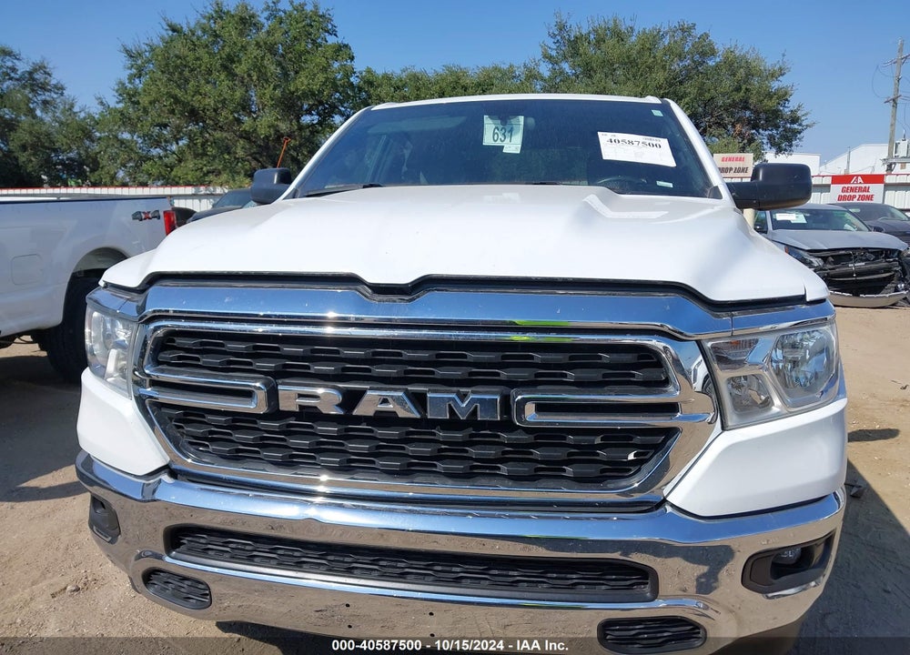 2022 RAM 1500 BIG HORN 4X4 6'4 BOX VIN: 1C6RRFMG5NN419664