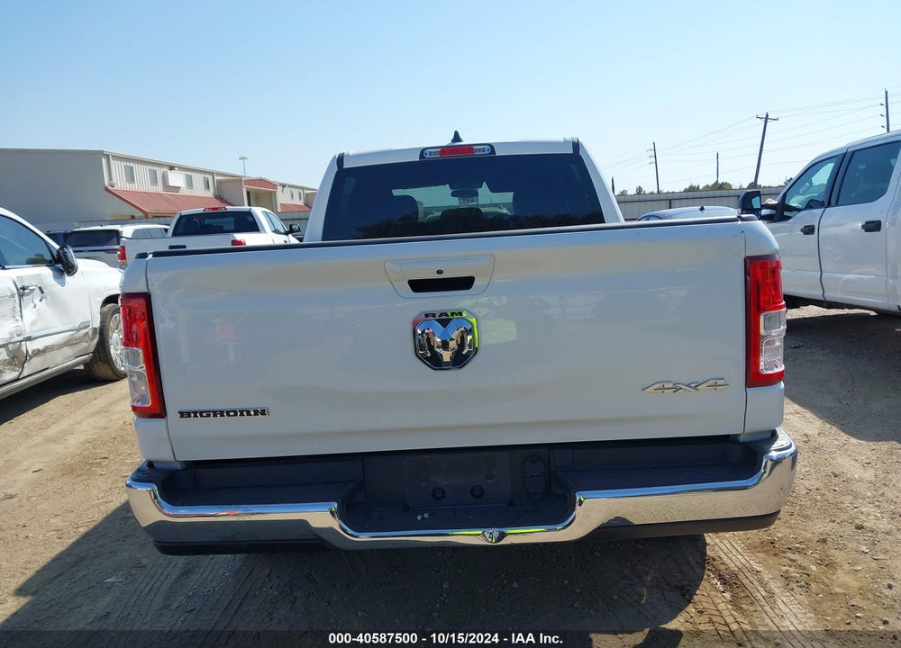 2022 RAM 1500 BIG HORN 4X4 6'4 BOX VIN: 1C6RRFMG5NN419664