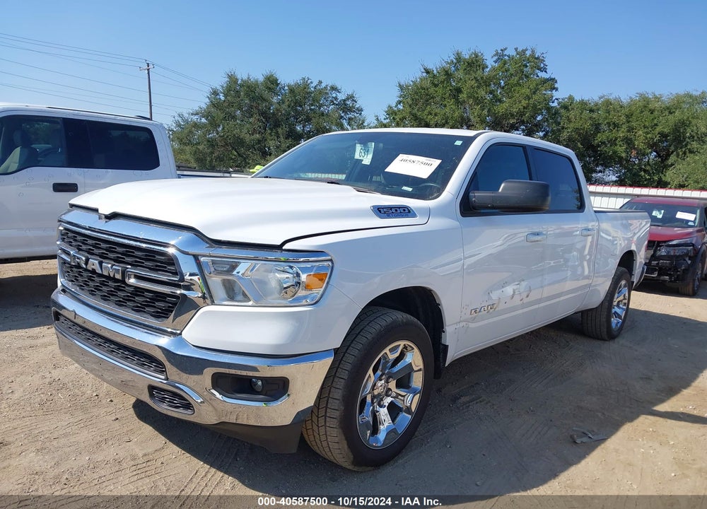 2022 RAM 1500 BIG HORN 4X4 6'4 BOX VIN: 1C6RRFMG5NN419664