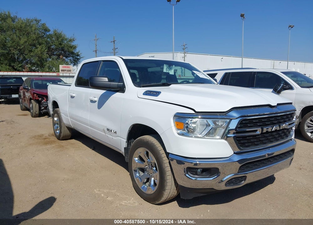 2022 RAM 1500 BIG HORN 4X4 6'4 BOX VIN: 1C6RRFMG5NN419664