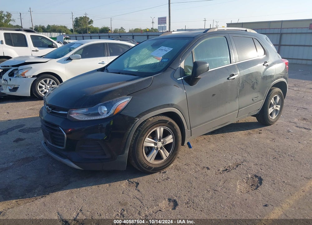 2019 CHEVROLET TRAX LT VIN: 3GNCJLSB8KL396881