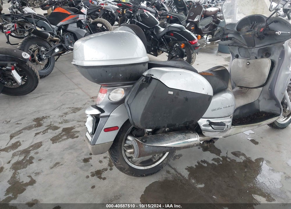 2006 APRILIA SCARABEO 500 VIN: ZD4RTC01X6S000176