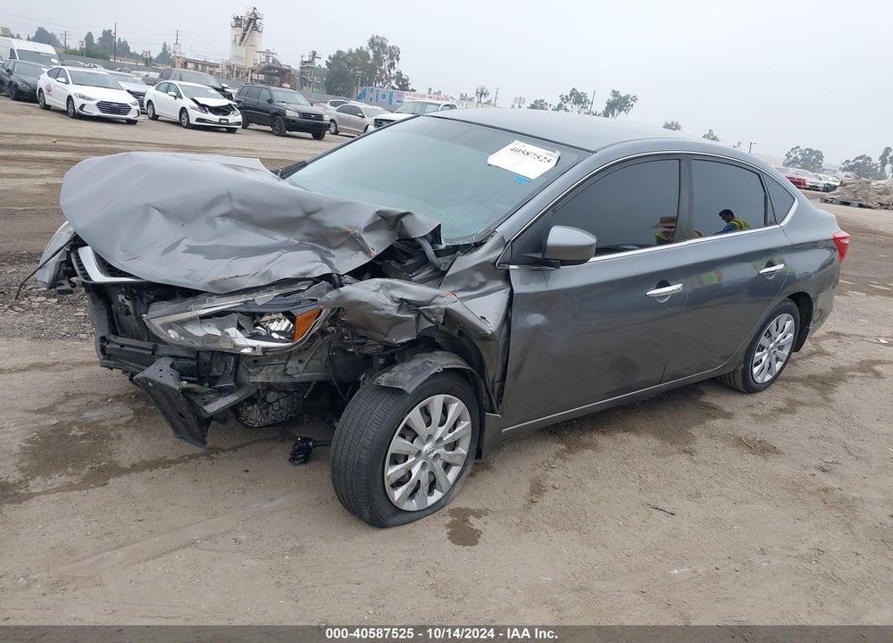 2019 NISSAN SENTRA S VIN: 3N1AB7AP4KY442763