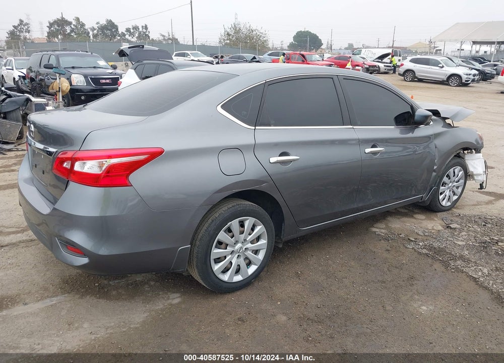 2019 NISSAN SENTRA S VIN: 3N1AB7AP4KY442763