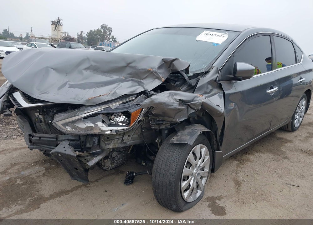 2019 NISSAN SENTRA S VIN: 3N1AB7AP4KY442763