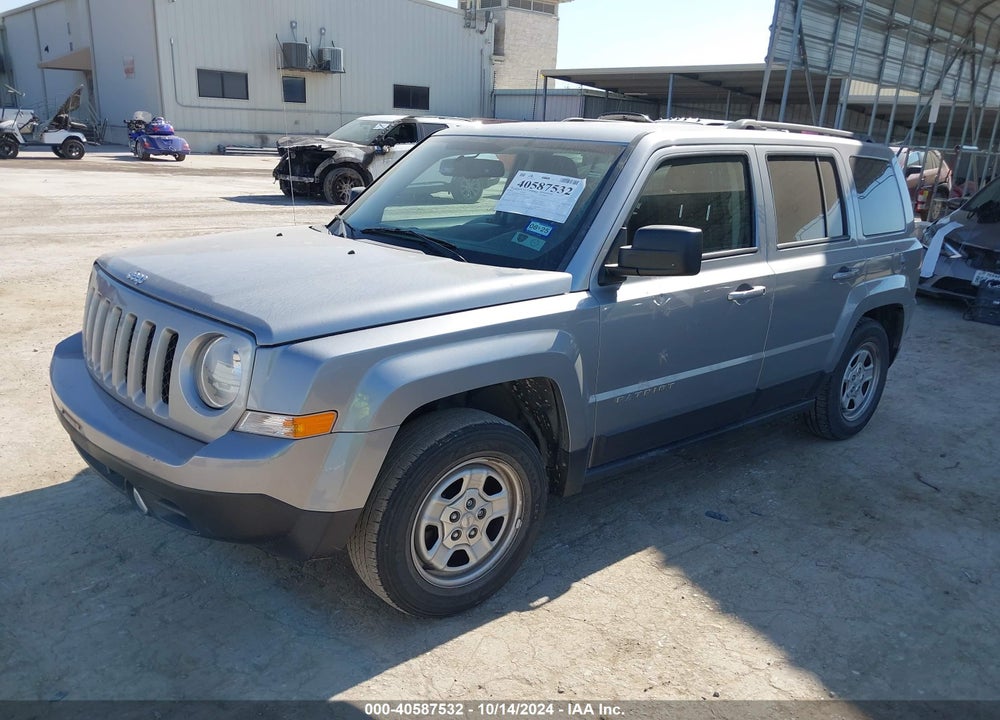 2017 JEEP PATRIOT SPORT FWD VIN: 1C4NJPBA1HD145344
