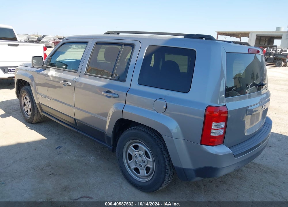 2017 JEEP PATRIOT SPORT FWD VIN: 1C4NJPBA1HD145344