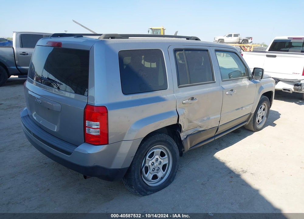 2017 JEEP PATRIOT SPORT FWD VIN: 1C4NJPBA1HD145344