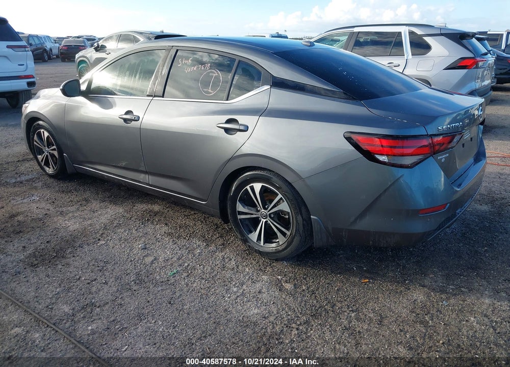 2022 NISSAN SENTRA SV XTRONIC CVT VIN: 3N1AB8CV5NY253660
