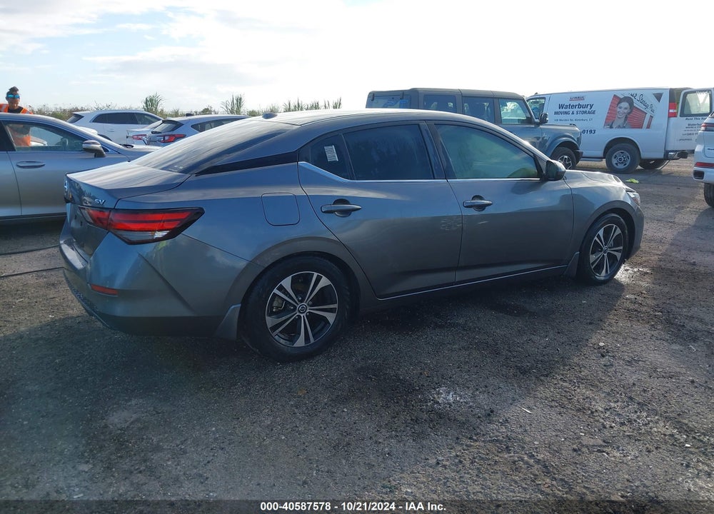 2022 NISSAN SENTRA SV XTRONIC CVT VIN: 3N1AB8CV5NY253660