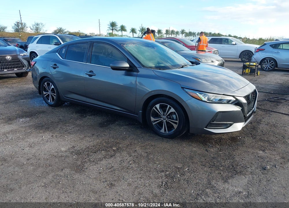 2022 NISSAN SENTRA SV XTRONIC CVT VIN: 3N1AB8CV5NY253660