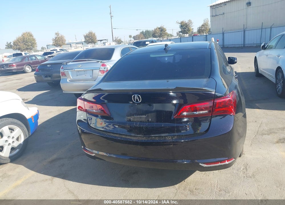 2015 ACURA TLX V6 TECH VIN: 19UUB3F56FA001187