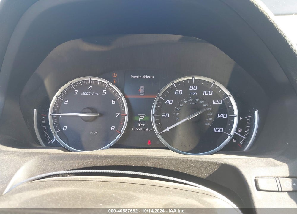 2015 ACURA TLX V6 TECH VIN: 19UUB3F56FA001187