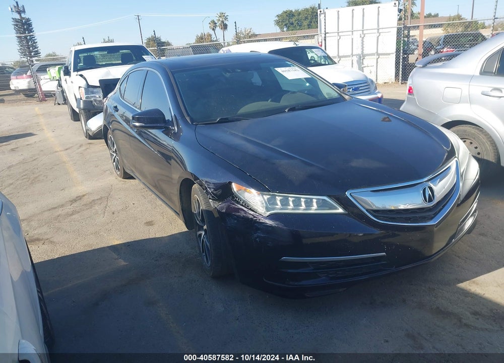 2015 ACURA TLX V6 TECH VIN: 19UUB3F56FA001187